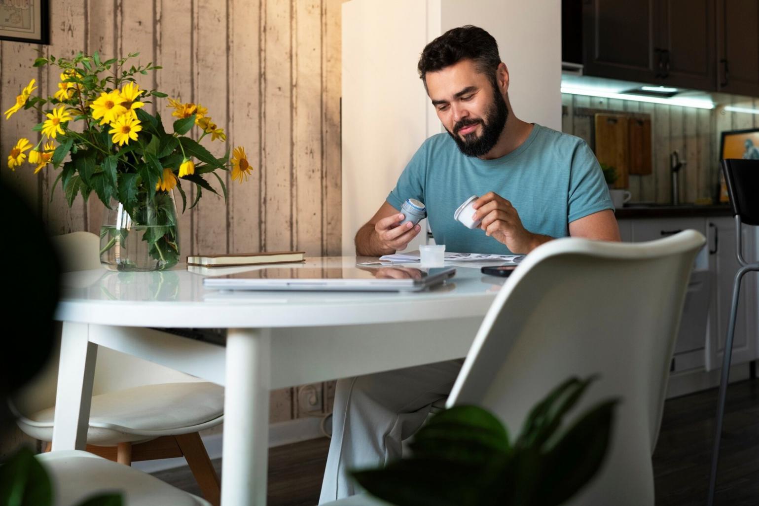 Geschäftstreffen zwischen zwei Personen